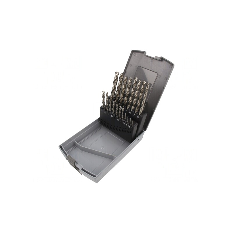 Set Burghie Metal HSS-G 19 Bucăți | Electronic-mag.ro | Componente Electronice