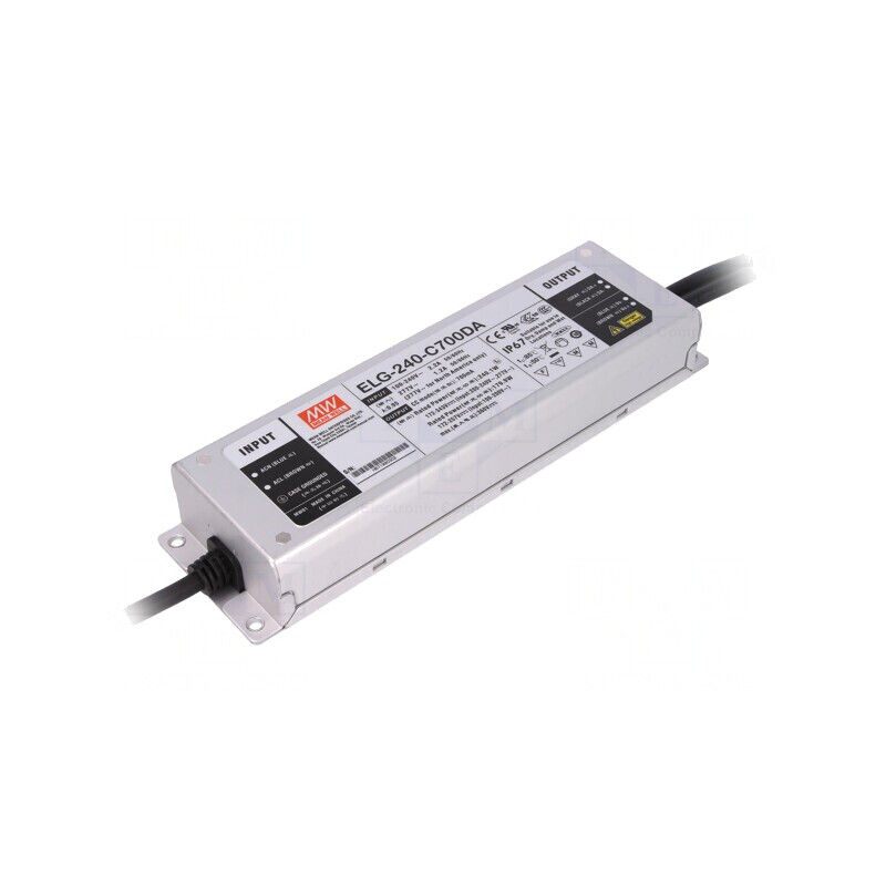 Alimentator LED 240W DALI 172-343VDC | Electronic-mag.ro | Componente Electronice