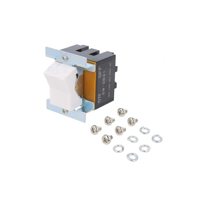 Interruptor Basculant 3PST ON-OFF 30A Panou | Electronic-mag.ro | Componente Electronice