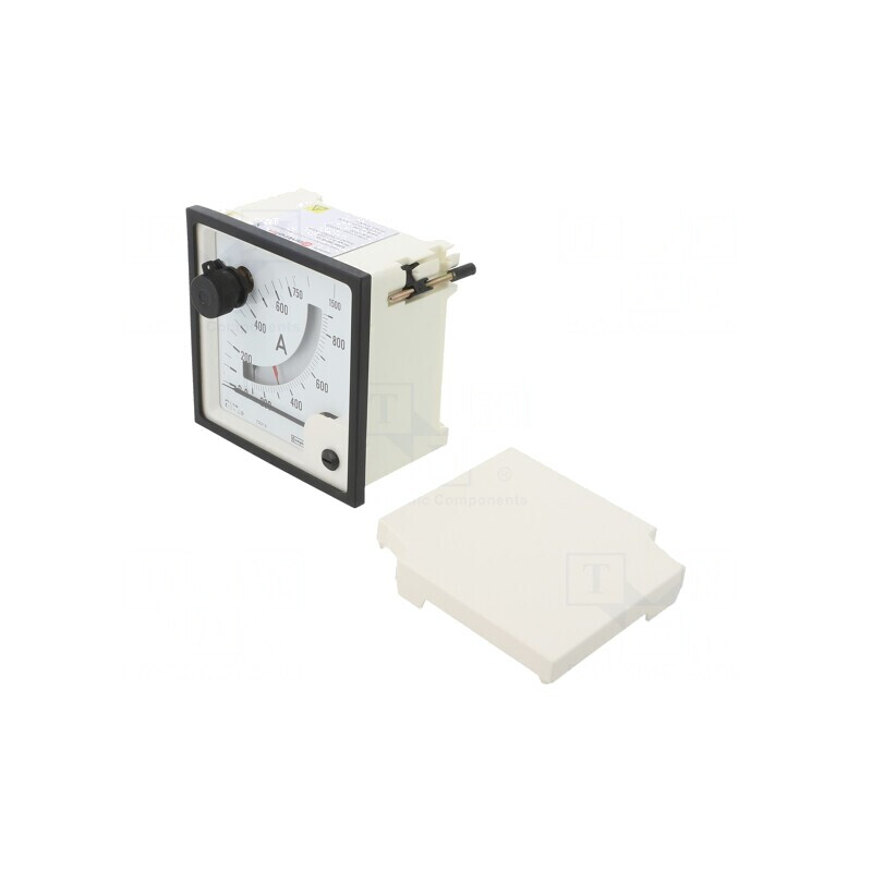 Ampermetru pe panou I AC 0-1500A Clasa 1,5 96x96mm | Electronic-mag.ro | Componente Electronice
