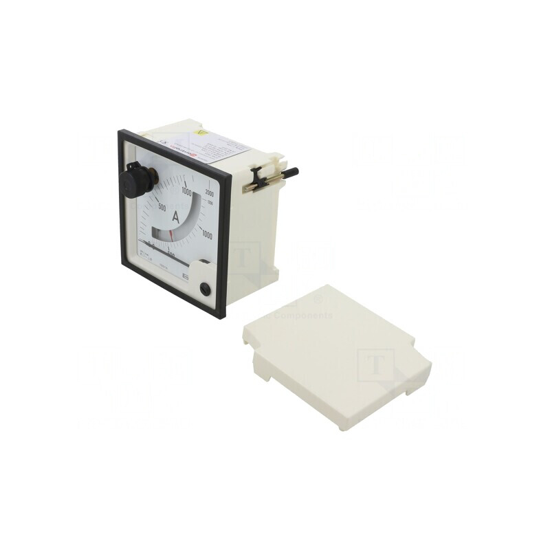 Ampermetru Panou AC 0-2000A Clasa 1.5 96x96mm | Electronic-mag.ro | Componente Electronice