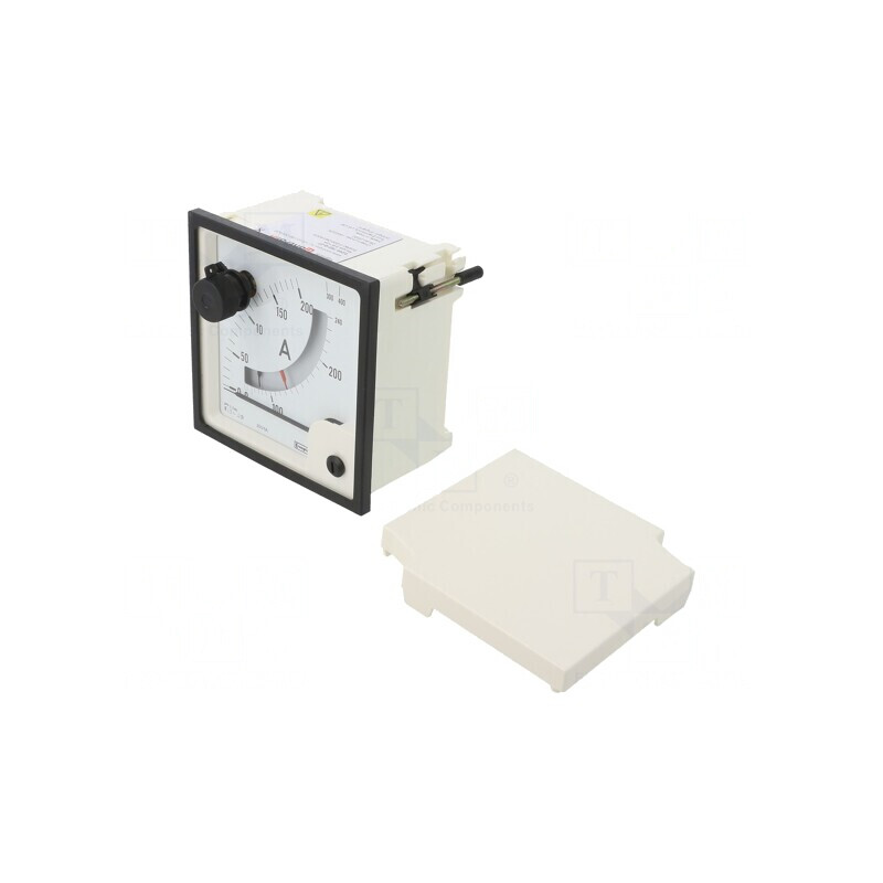 Ampermetru Panou AC 0-400A Clasa 1.5 96x96mm | Electronic-mag.ro | Componente Electronice