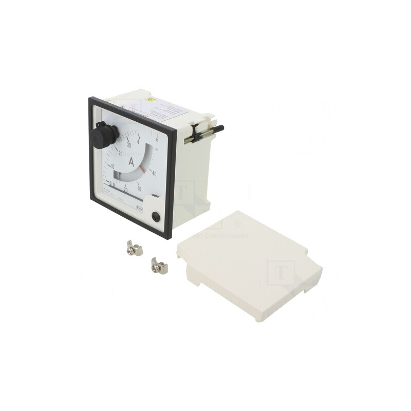 Ampermetru pe panou AC 0-40/48/80A 96x96mm Clasa 1.5 | Electronic-mag.ro | Componente Electronice Ampermetru pe panou AC 0-40/48/80A 96x96mm Clasa 1.5 | Electronic-mag.ro | Componente Electronice