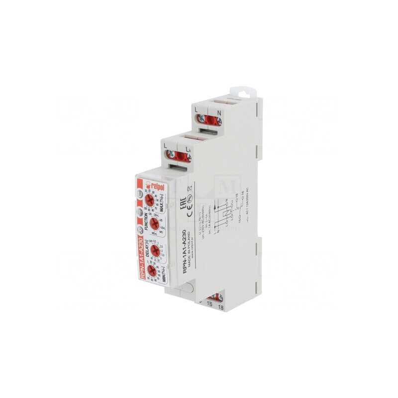 Releu Monitorizare Curent AC 230V RPN-1A1-A230 | Electronic-mag.ro | Componente Electronice