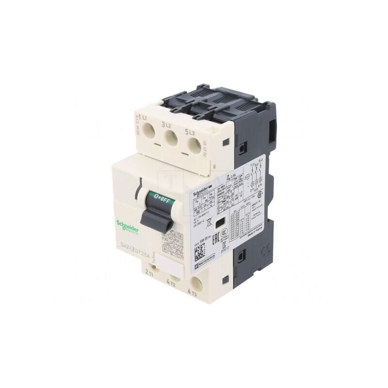 Întrerupător Motor 0,75/1,1kW 230-690V DIN GV2LE07 | Electronic-mag.ro | Componente Electronice