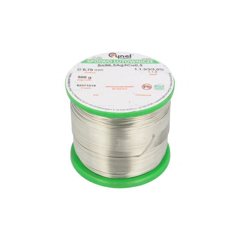 Sârmă de lipit fără plumb 700um 500g bobină | Electronic-mag.ro | Componente Electronice Sârmă de lipit fără plumb 700um 500g bobină | Electronic-mag.ro | Componente Electronice