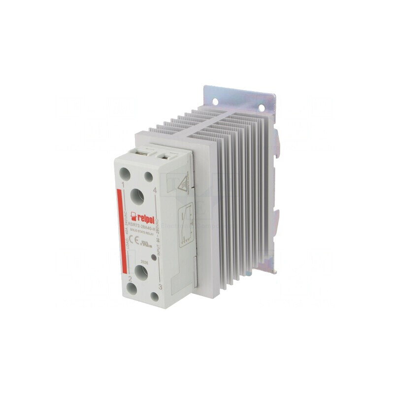 Releu Semiconductor 1-Fazat 40A 24-280VAC | Electronic-mag.ro | Componente Electronice