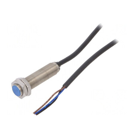 Senzor Inductiv PNP NO 0-4mm 10-30VDC M12 IP68 200mA | Electronic-mag.ro | Componente Electronice