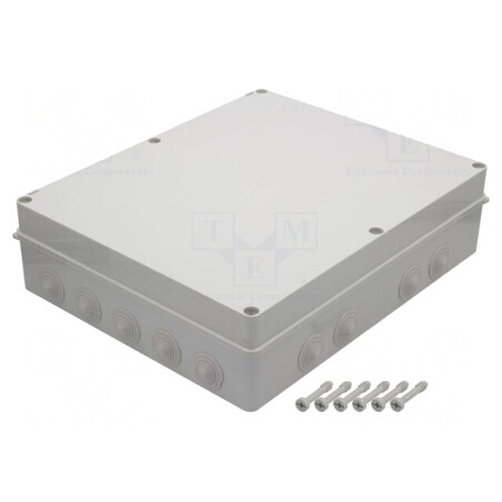 "Cutie de Conexiuni IP65 Gri 380x460x120mm S-BOX 806" | Electronic-mag.ro | Componente Electronice