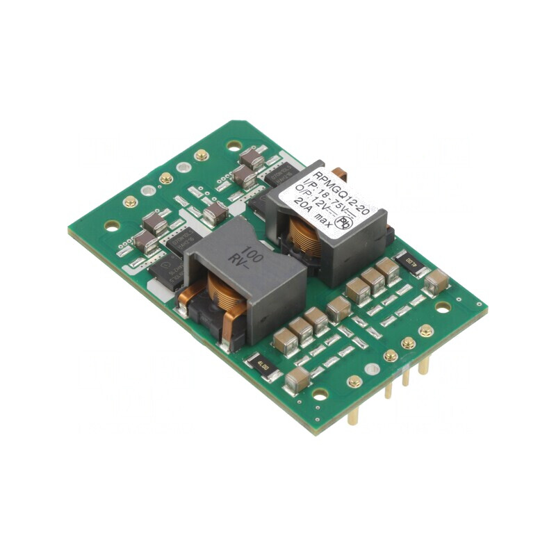 Convertor DC/DC 18-75V la 12V 20A THT RPMGQ12-20 | Electronic-mag.ro | Componente Electronice
