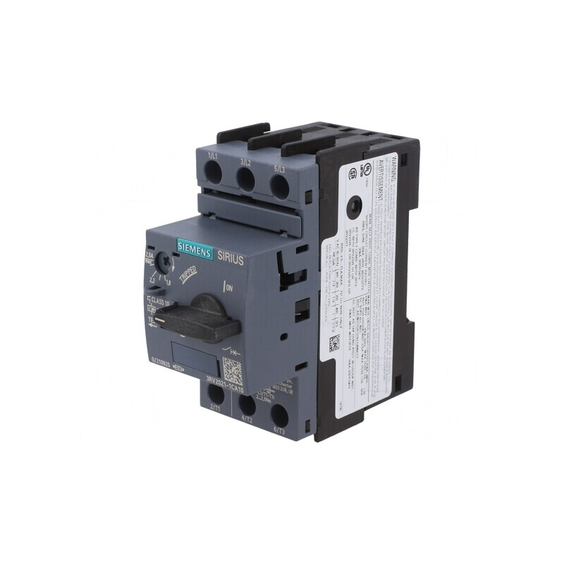 Întrerupător motor 0,75kW pentru șină DIN 220-690V | Electronic-mag.ro | Componente Electronice