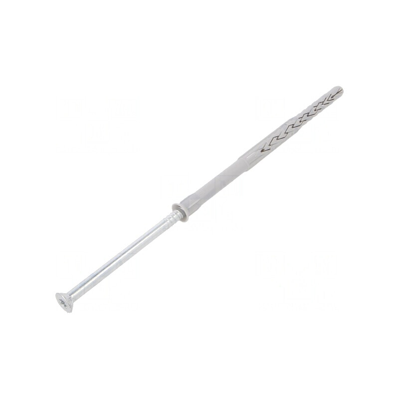 Plastic Anchor with Screw 8x140 Zinc-Plated Steel | Electronic-mag.ro | Componente Electronice