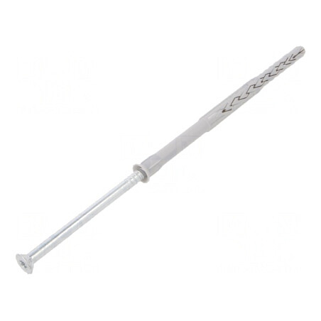 Plastic Anchor with Screw 8x140 Zinc-Plated Steel | Electronic-mag.ro | Componente Electronice