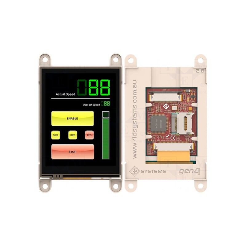 Afişaj TFT 2,8" 240x320 175cd/m2 FFC/FPC | Electronic-mag.ro | Componente Electronice