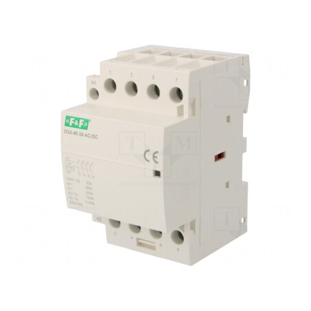 Contactor 4P 63A 24V NO IP20 | Electronic-mag.ro | Componente Electronice