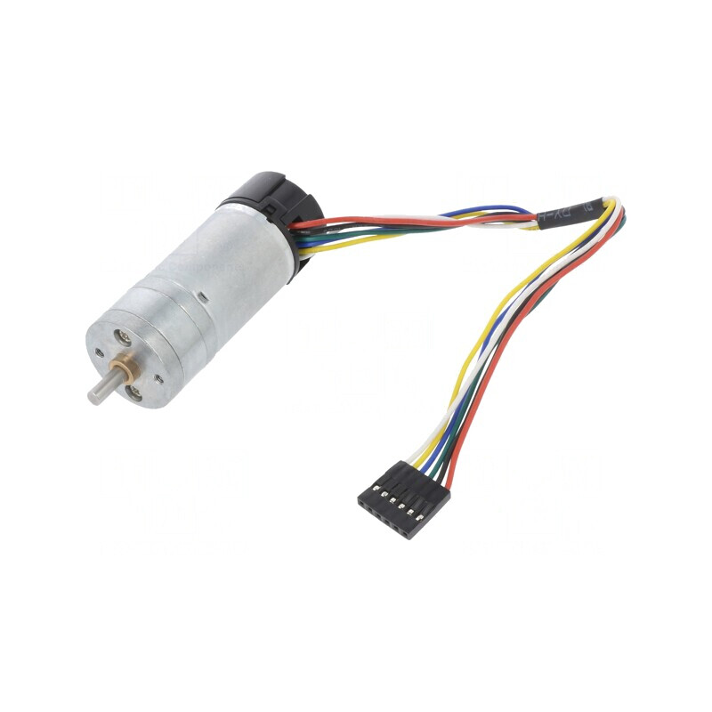 Motor DC cu Codificator și Transmisie 12V 4.4:1 | Electronic-mag.ro | Componente Electronice