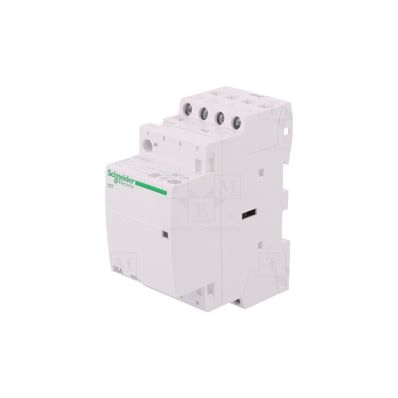 Contactor 4-POL 25A 24VAC IP20 | Electronic-mag.ro | Componente Electronice