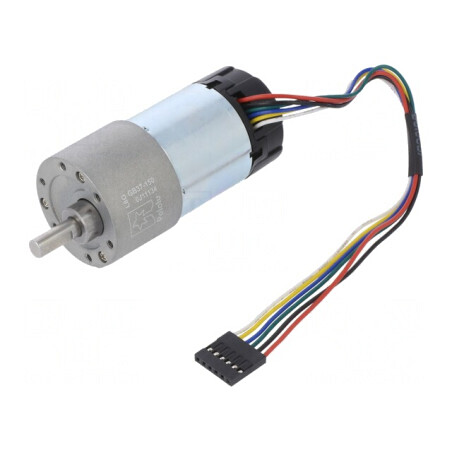 Motor DC cu Transmisie 24V 68rpm 150:1 Metal Gearmotor 37DX73L | Electronic-mag.ro | Componente Electronice