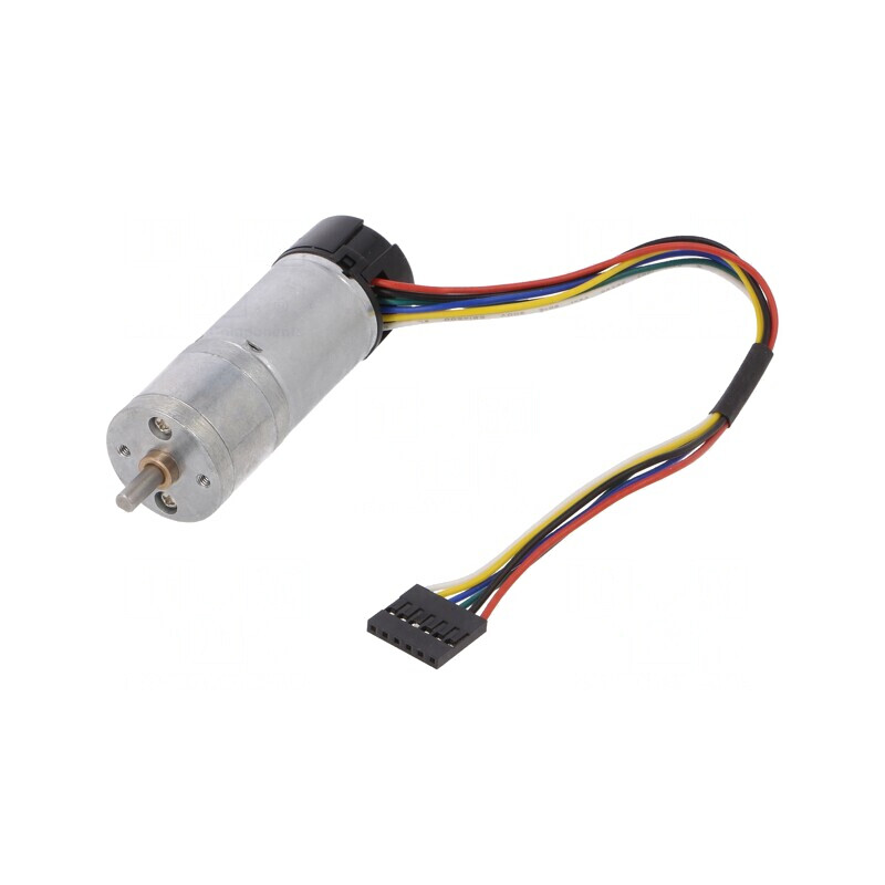 Motor DC cu Codificator 12V 75:1 METAL GEARMOTOR 25DX69L | Electronic-mag.ro | Componente Electronice