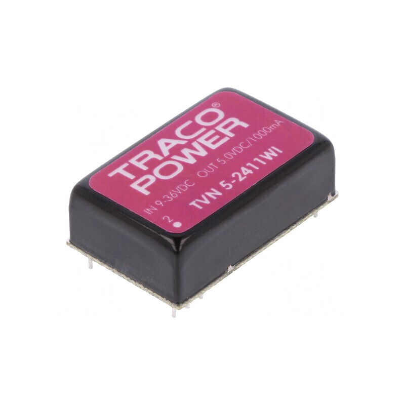 Convertor DC/DC 5W 9-36V la 5V 1000mA DIP24 | Electronic-mag.ro | Componente Electronice