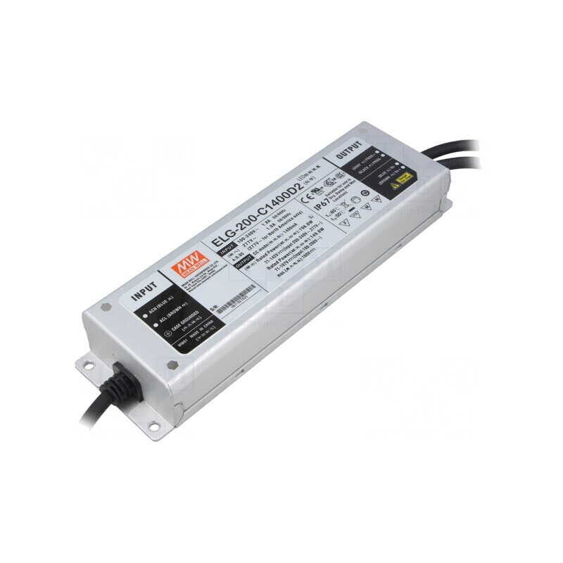 Alimentator LED 198.8W 71-142VDC 1.4A 100-305VAC | Electronic-mag.ro | Componente Electronice