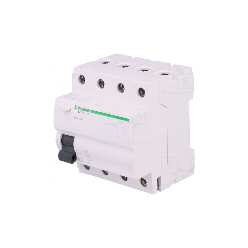 Întrerupător diferențial 40A 300mA 4P 400VAC | Electronic-mag.ro | Componente Electronice