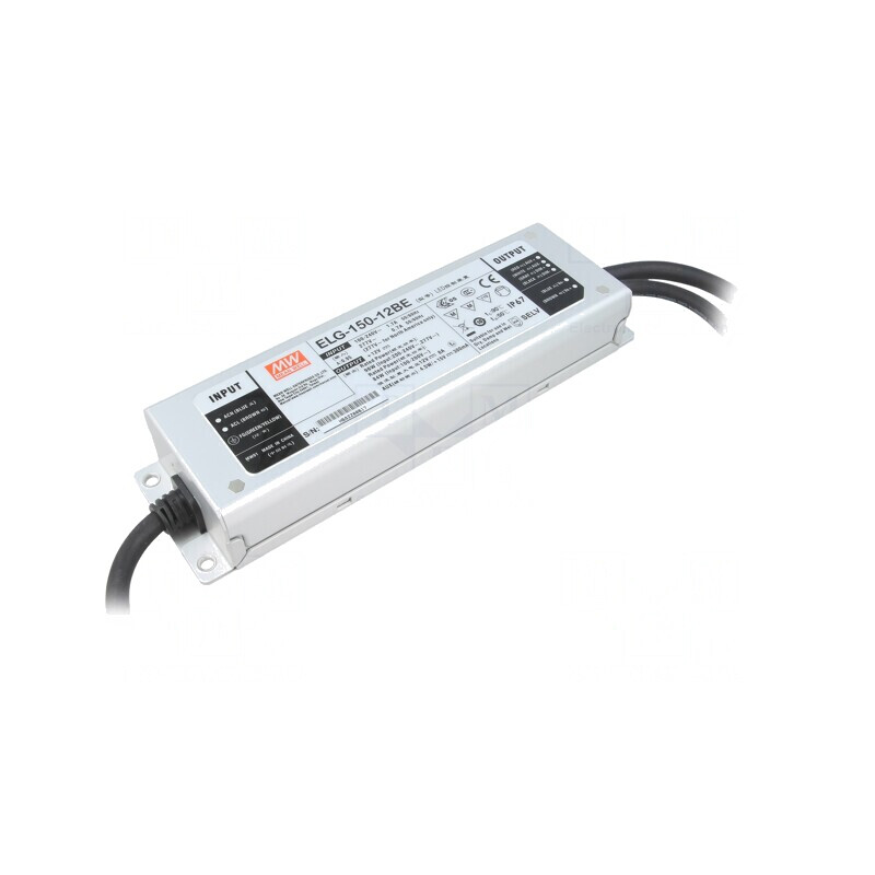 Alimentator LED 96W 12VDC 10A IP67 | Electronic-mag.ro | Componente Electronice