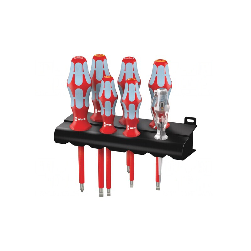 Kit șurubelnițe izolate 1kVAC 7 buc Phillips și plate | Electronic-mag.ro | Componente Electronice