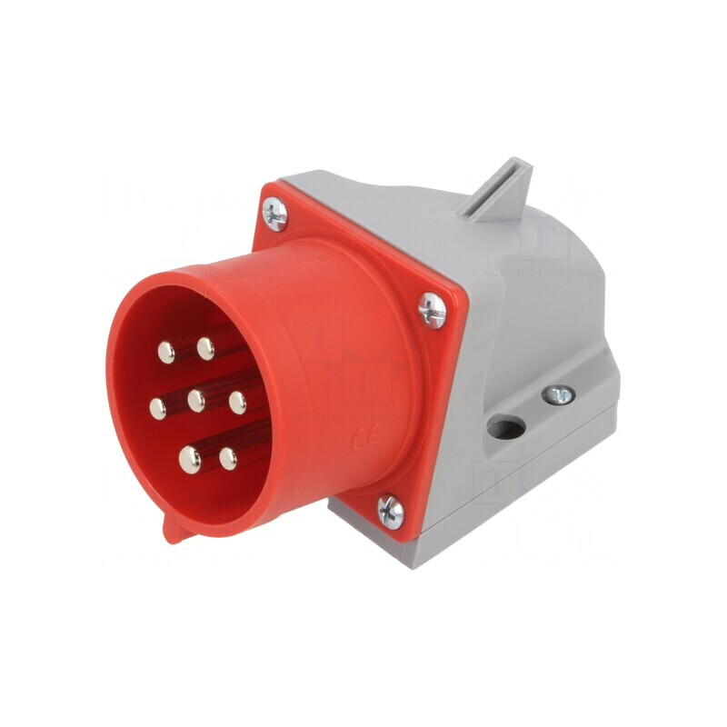 Conector Alimentare AC Trifazat 32A 400V IP44 | Electronic-mag.ro | Componente Electronice