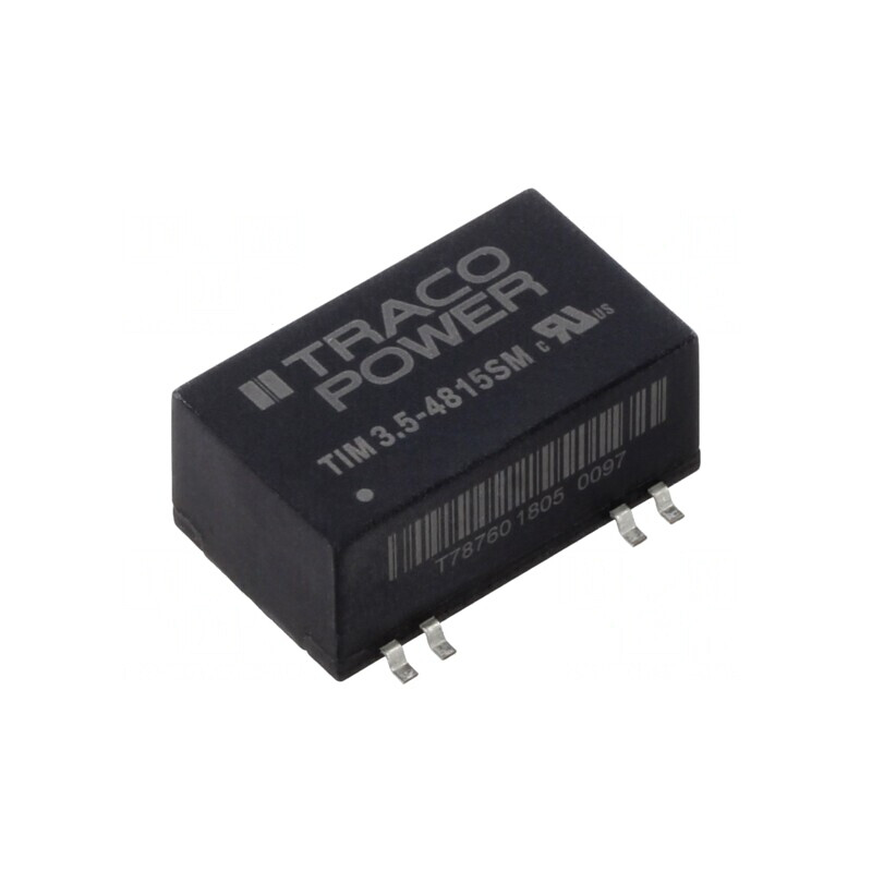 Convertor DC/DC 3,5W 36-75V la 24VDC SMD | Electronic-mag.ro | Componente Electronice