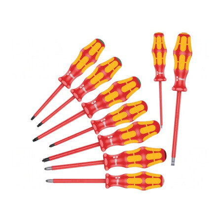Kit șurubelnițe izolate 1000V VDE 9 buc. | Electronic-mag.ro | Componente Electronice