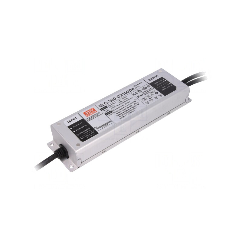 Alimentator LED DALI 200W 48-96VDC | Electronic-mag.ro | Componente Electronice