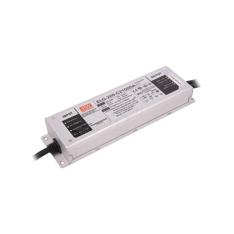 Alimentator LED DALI 201.6W 48-96V | Electronic-mag.ro | Componente Electronice
