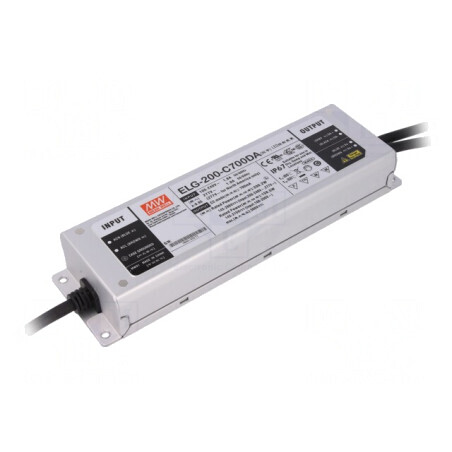 Alimentator LED DALI 200W 142-286VDC | Electronic-mag.ro | Componente Electronice