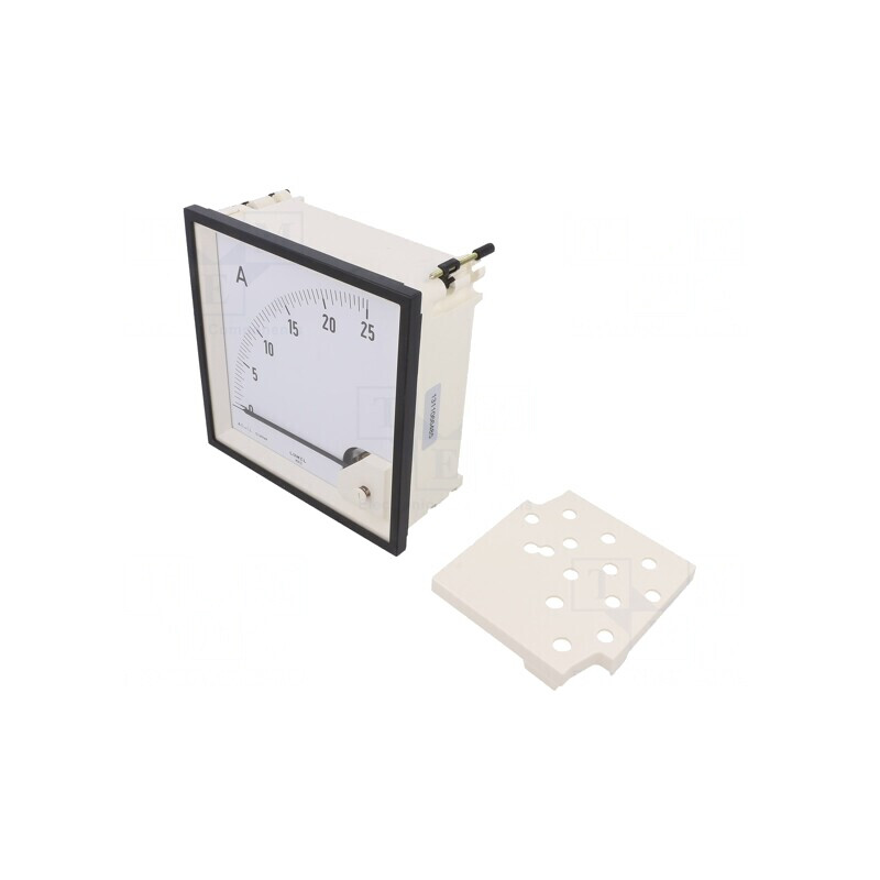 Ampermetru pe panou 0-25A 160mm 600V | Electronic-mag.ro | Componente Electronice
