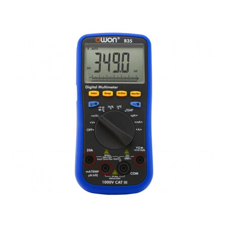 Multimetru digital Bluetooth LCD 3 5/6 cifre, -50÷400°C | Electronic-mag.ro | Componente Electronice