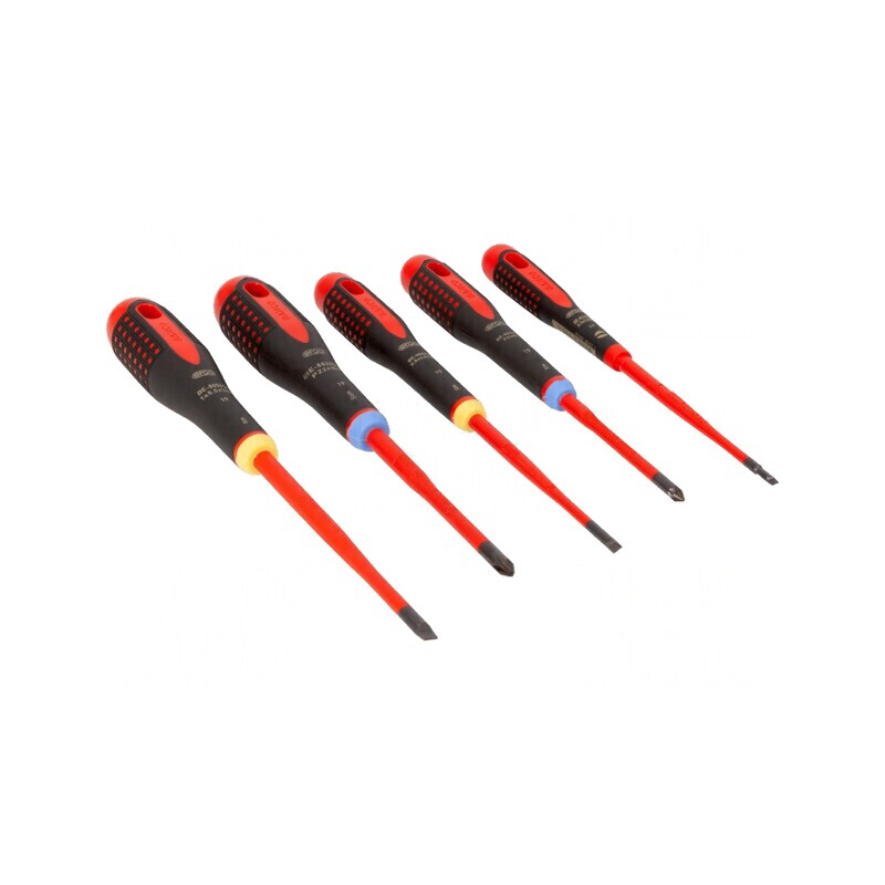 Set Şurubelniţe Izolate ERGO® 5 Bucăţi | Electronic-mag.ro | Componente Electronice