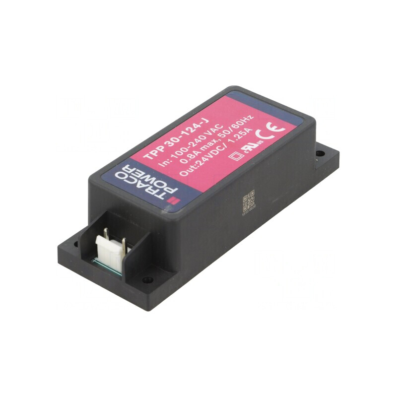 Alimentator Pulsatoriu Încastrabil 30W 24VDC 1250mA | Electronic-mag.ro | Componente Electronice