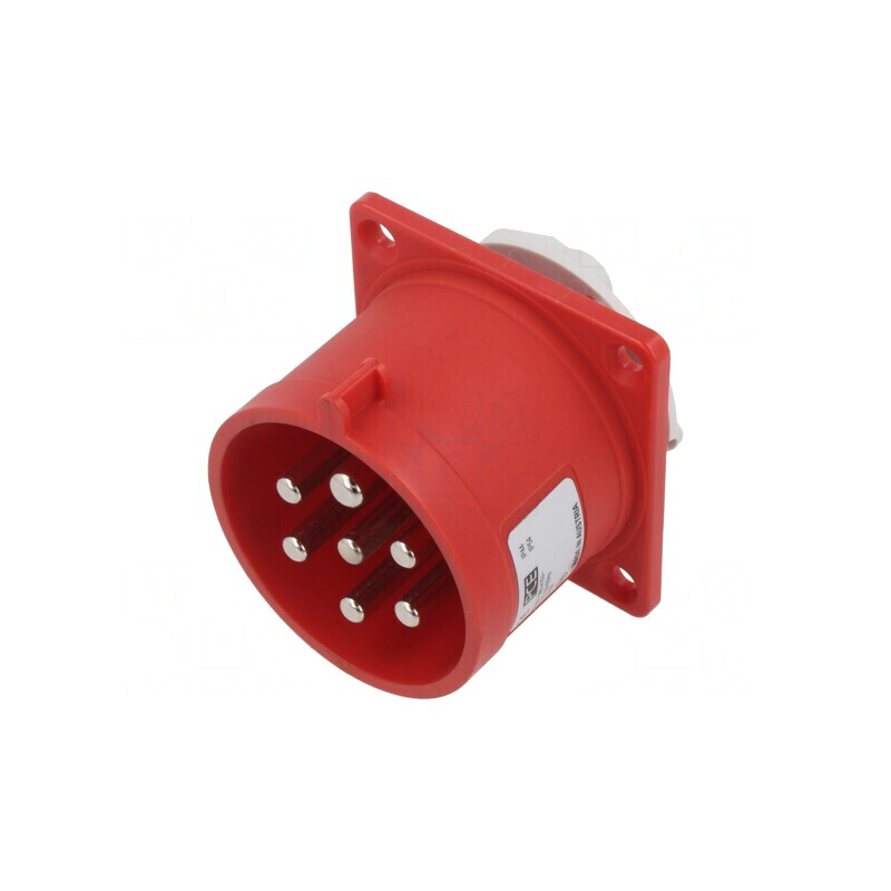 Conector alimentare AC trifazat 32A 400V 7 pini | Electronic-mag.ro | Componente Electronice