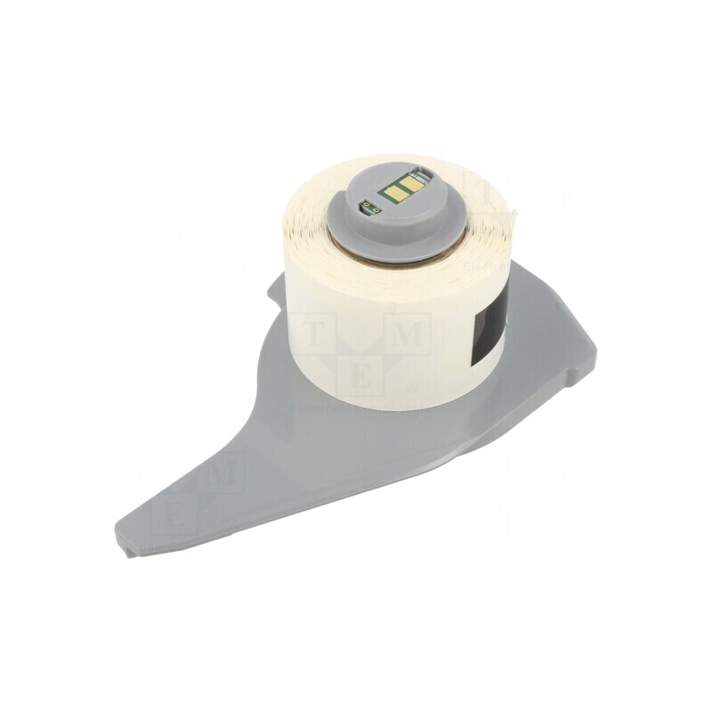 Etichetă Autolaminată Albă pentru Cablu 25,4mm | Electronic-mag.ro | Componente Electronice