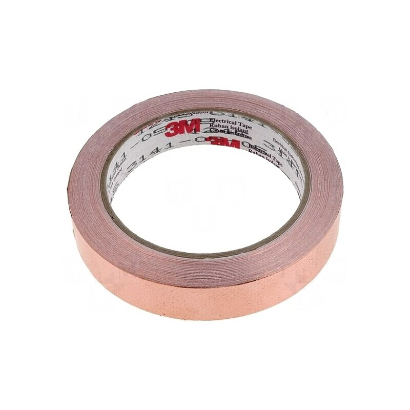 Bandă Electroconductoare Cupru 19mm x 16,5m | Electronic-mag.ro | Componente Electronice