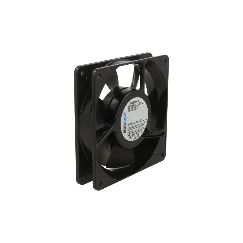 Ventilator AC Axial 230V 119x119x25mm 117m3/h 37dBA | Electronic-mag.ro | Componente Electronice