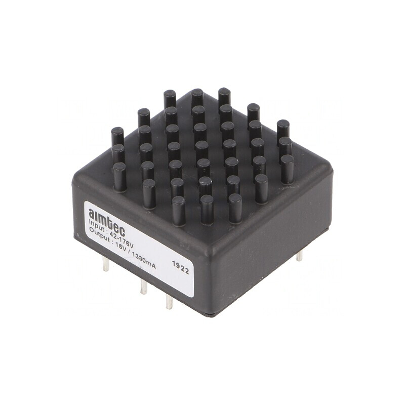 Convertor DC/DC 20W 42-176V la 15V 1.33A | Electronic-mag.ro | Componente Electronice