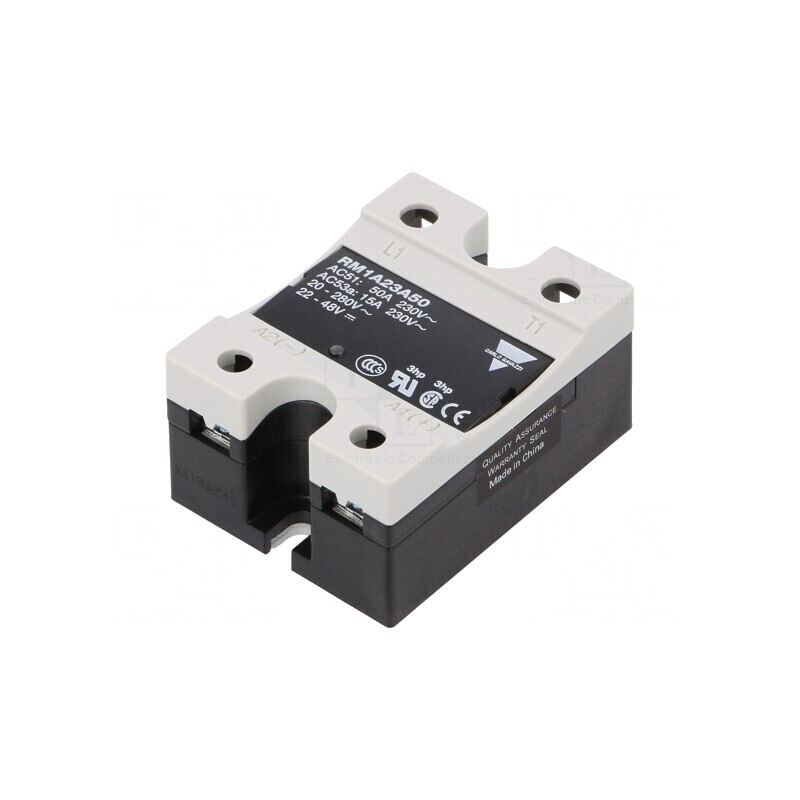 Releu semiconductor 50A 20-280VAC 22-48VDC | Electronic-mag.ro | Componente Electronice
