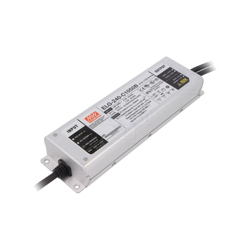 Alimentator LED 240W 1050mA 100-305VAC | Electronic-mag.ro | Componente Electronice