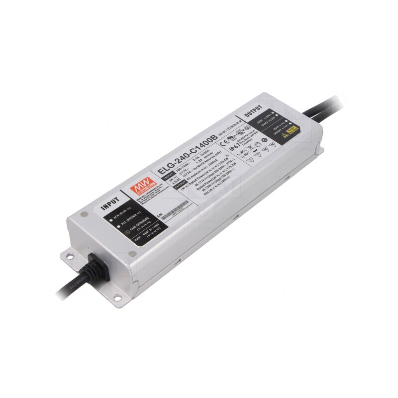 Alimentator LED 240W 1400mA 100-305VAC | Electronic-mag.ro | Componente Electronice