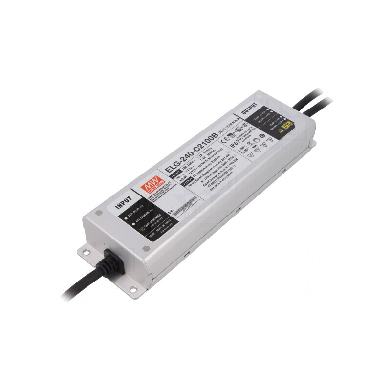 Alimentator LED 240W 2100mA 100-305VAC | Electronic-mag.ro | Componente Electronice