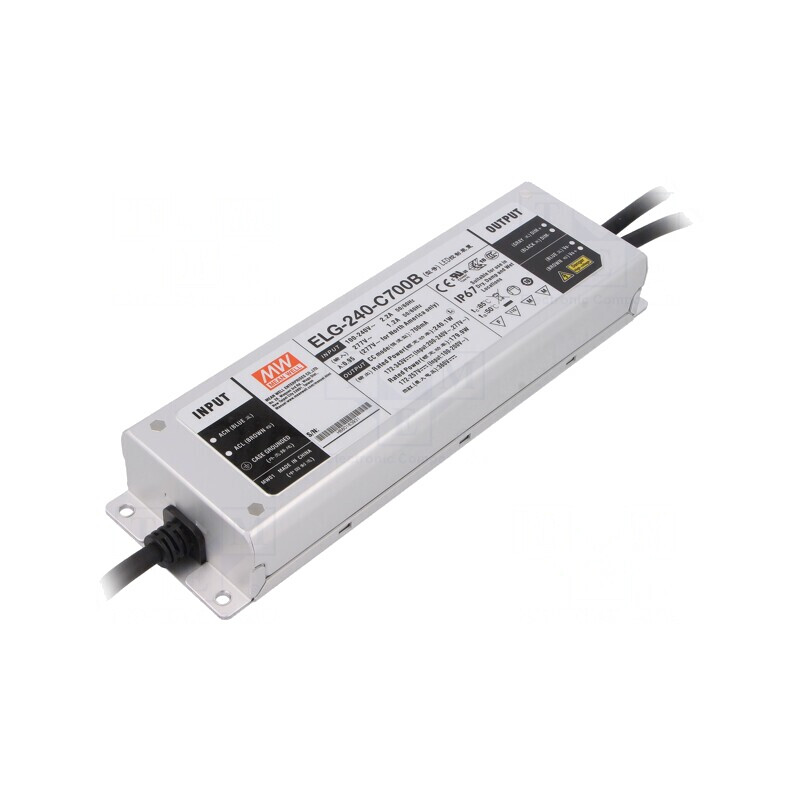 Alimentator LED 240W 700mA 100-305VAC | Electronic-mag.ro | Componente Electronice