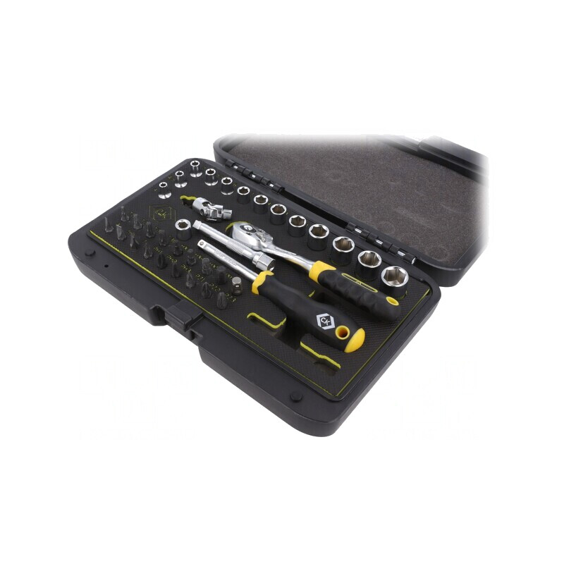 Set Chei Tubulare 1/4, 36 Buc. | Electronic-mag.ro | Componente Electronice