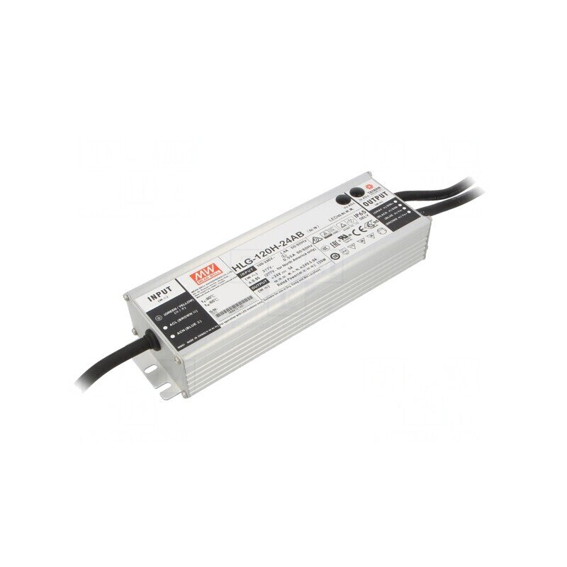 Alimentator LED 120W 24V IP65 | Electronic-mag.ro | Componente Electronice